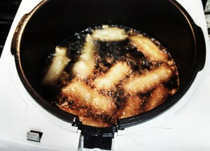 frying fish