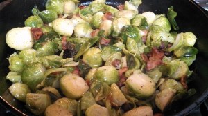 bacon brussel sprouts
