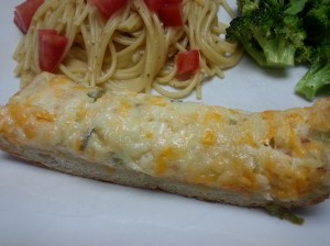 cheesy garlic bread 2