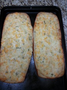 cheesy garlic bread 5