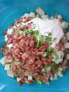 red potato salad