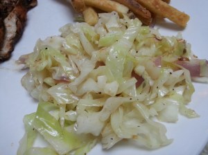 sauteed cabbage 2