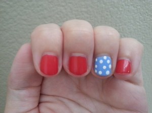 Had to do the nails too!