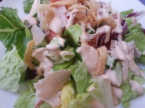 sd tomato ranch salad