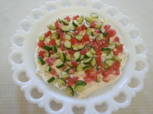 And this is my most favorite platter, EVER. Love the scalloped edging.