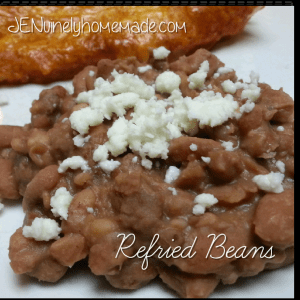 refried beans